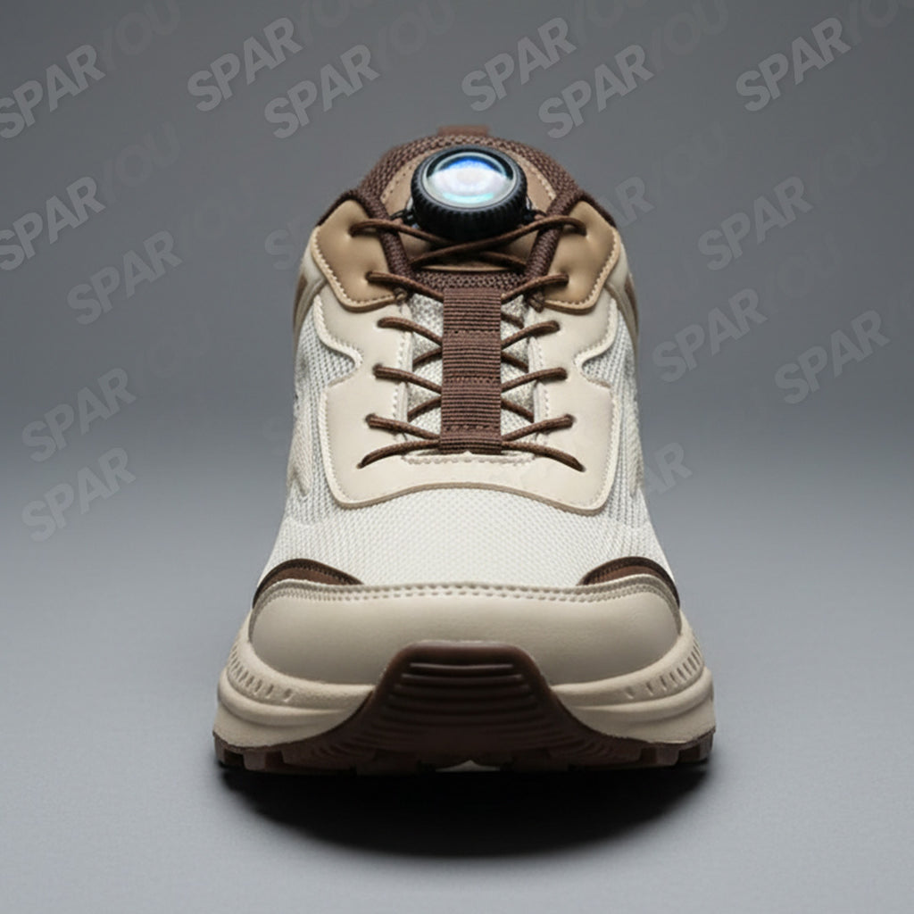 chaussures Blanc Épuré & Gris Anthracite