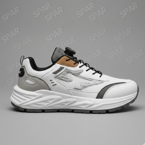 chaussures Blanc Épuré & Gris Anthracite